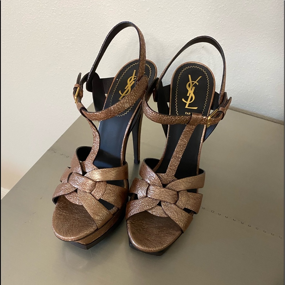 Authentic YSL tribute sandals